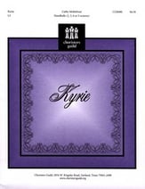 Kyrie Handbell sheet music cover